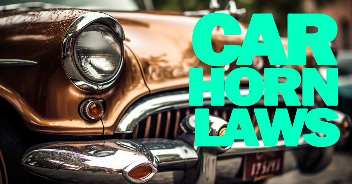 AUTO- Car Horn Laws and Etiquette